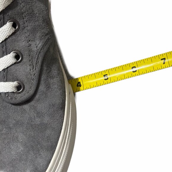 Vans Sneakers Womens 9.5M Gray Suede High Top Camden Skater Grunge Tomboy Urban - Picture 11 of 16